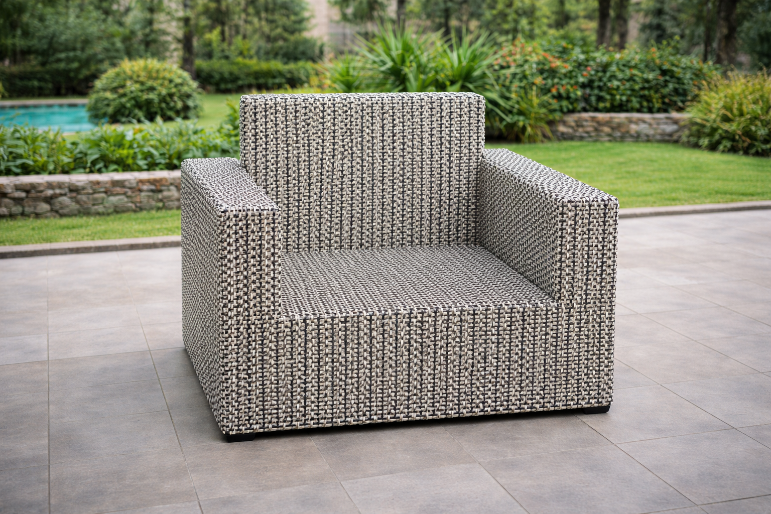 Detalle de tejido restaurado